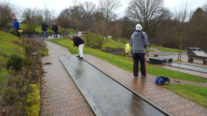 Jens Bob Zschäpe und Dieter Neuhäuser beim Kampf um Platz 2